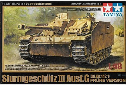 Tamiya 1/48 Sturmgeschuetz III Auf.G Early # 32540 - Plastic Model Kit