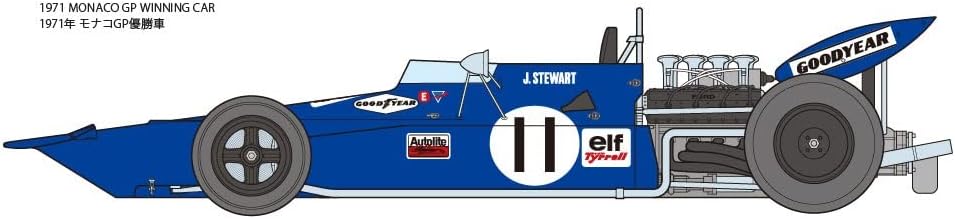Tamiya Dickie 1/12 300012054 Tyrell 003, 1971 Monaco GP Vehicle