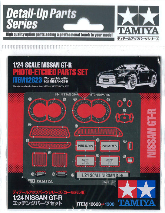 TAMIYA Nissan GTR Photo-Etched Detail Set 1/24 (Japan Import