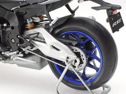 Tamiya TAM14133 300014133 Yamaha 14133 YZF-R1M Building 1:12 Scale High Fit Plastic Kit Model Motorcycle Assembly Unpainted, Unvarnished
