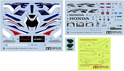 TAMIYA 1/12 Honda CBR1000RR-R Fireblade SP TAM14138 Plastic Models Motorcycles
