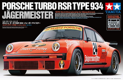 TAMIYA 300024328-1:24 Porsche 934 Jägermeister