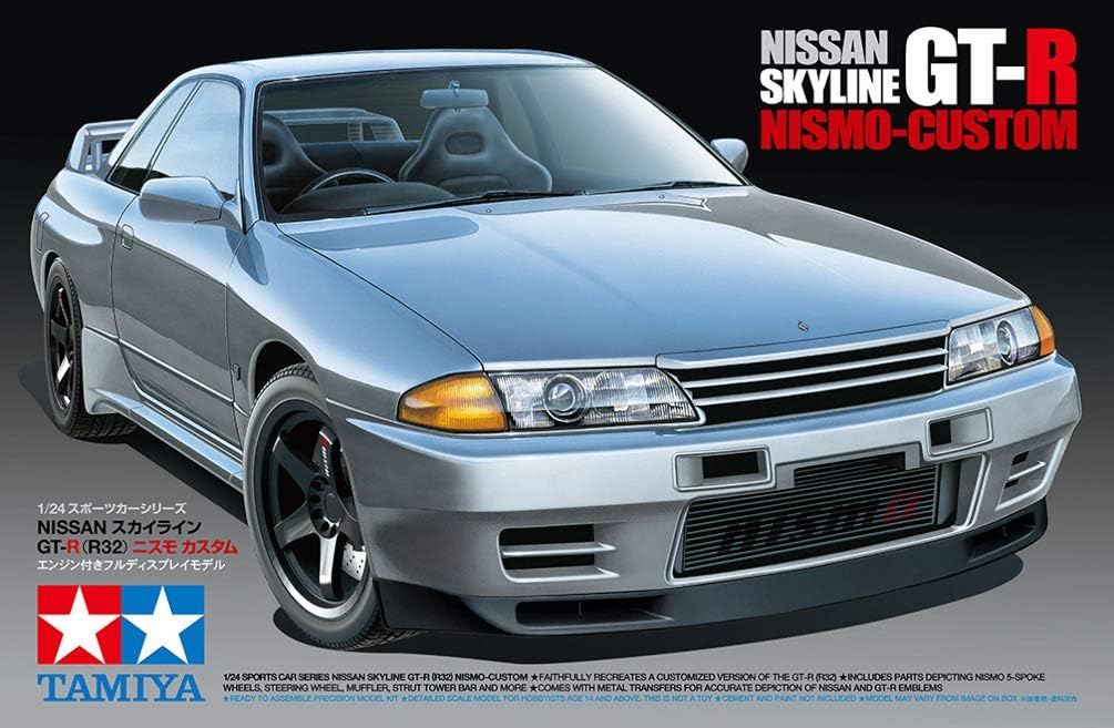 TAMIYA-Nissan Skyline Kit de Modelo, Color sin Pintar (24341-000