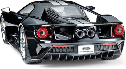 Tamiya-24346 Ford vehículo Tamiya GT 24346-1:24-Kit de construcción de plástico para Montar, réplica Detallada, Color Plateado, Mittel (TAM24346