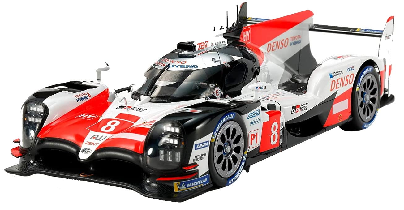 Tamiya 24349-1:24 Toyota G.R. TS050 Hybrid LM, Model Building, Plastic Building Kit, Hobby, Crafts, Gluing, Model Building Kit, Model, Assembly