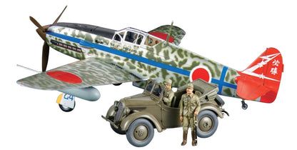 TAMIYA 25203 1:48 JPN Ki-61-Id Hien & Kurogane Model Kit, Plastic Kit, Assembly Kit, Detailed Replica