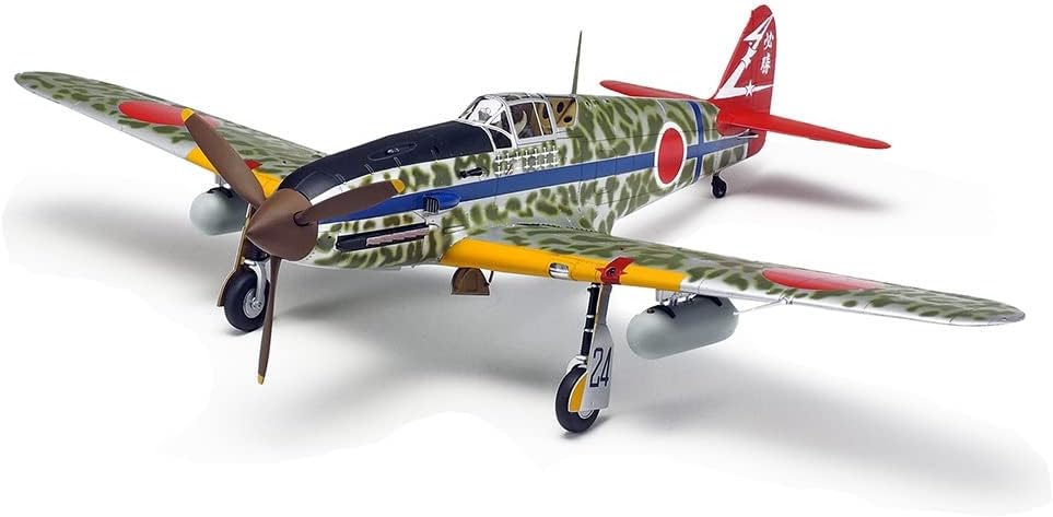TAMIYA 25203 1:48 JPN Ki-61-Id Hien & Kurogane Model Kit, Plastic Kit, Assembly Kit, Detailed Replica