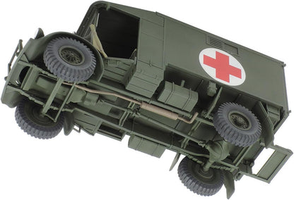TAMIYA 32605 1:48 Brit. 2 tons. 4 x 2 Ambulance, Plastic, Military kit, Standing Model Building