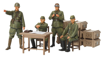 TAMIYA 300035341 WWII Japanese Soldiers Figure Set with Accessories 1:35 Scale