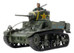 TAMIYA 35360 35360-1:35 US M3 Stuart Late Production, Model Making, Plastic Construction Kit, Unvarnished