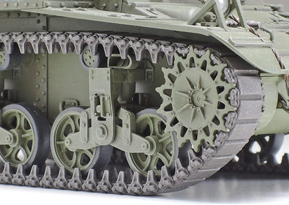 TAMIYA 35360 35360-1:35 US M3 Stuart Late Production, Model Making, Plastic Construction Kit, Unvarnished