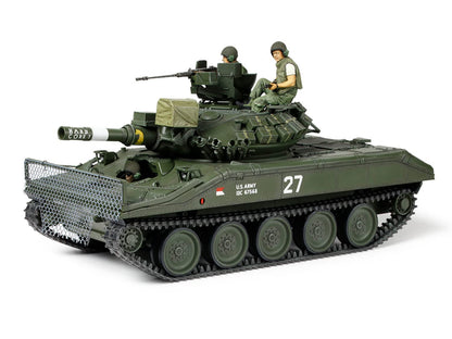 Tamiya TAM35365 Militär 35365-1:35 US M551 Sheridan Vietnam, Model Building, Plastic Construction kit, Unvarnished