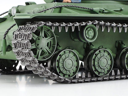 TAMIYA Army 35375 1:35 Rus. Black Pz. KV-2 Gigant 152 mm-Faithful Replica, Making, Plastic, Crafts, Hobbies, Gluing, Model kit, Assembly, unpainted, Multicoloured