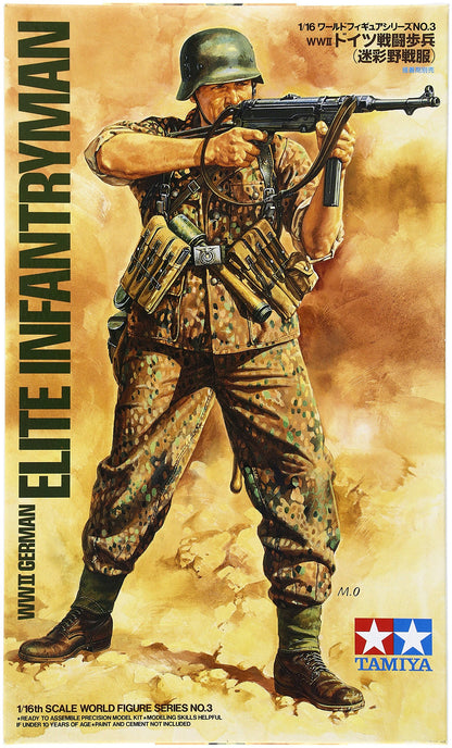 Tamiya - 1:16 World War II German Elite Infantry