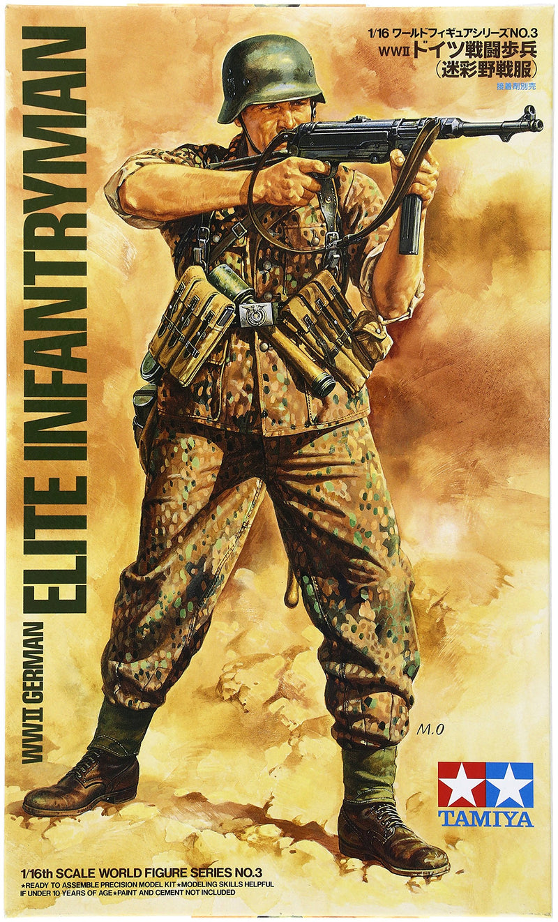 Tamiya - 1:16 World War II German Elite Infantry