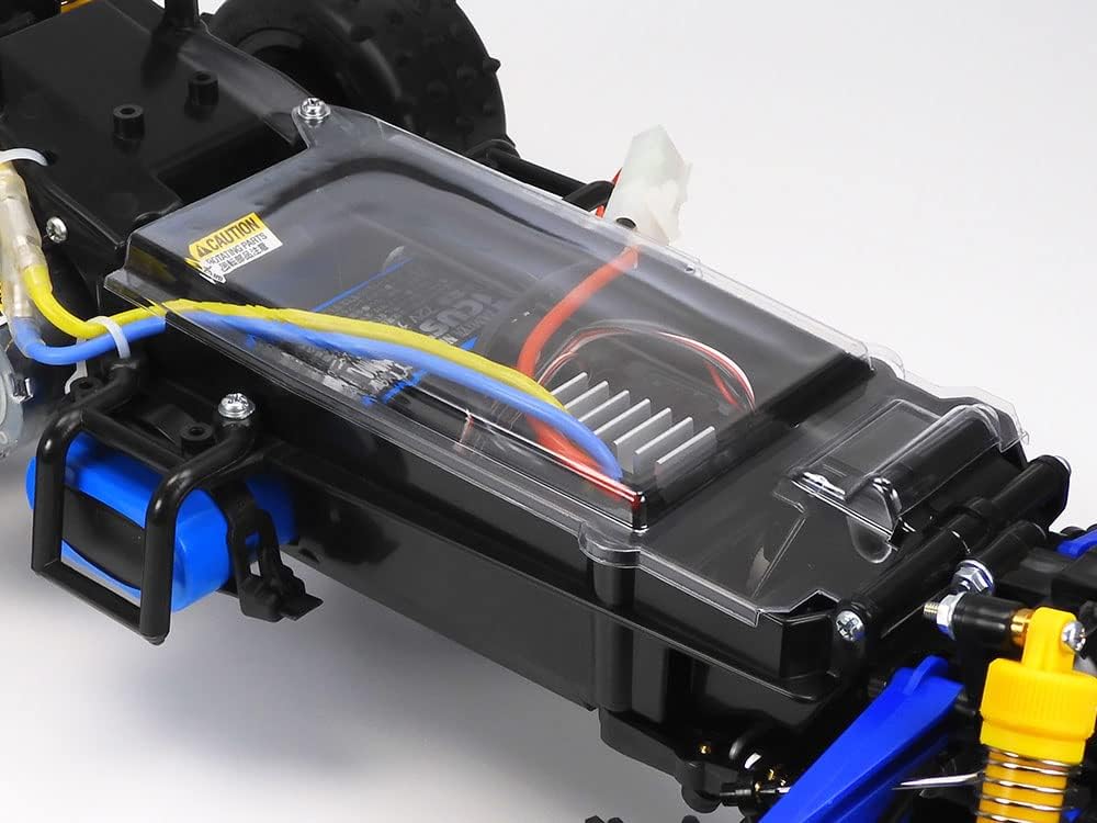 TAMIYA 47458 1:10 RC Thunder Dragon (2021) 4WD PB - Remote Controlled Car, Vehicle, Model Building, Kit for Assembly, Hobby, Crafts, Multicoloured