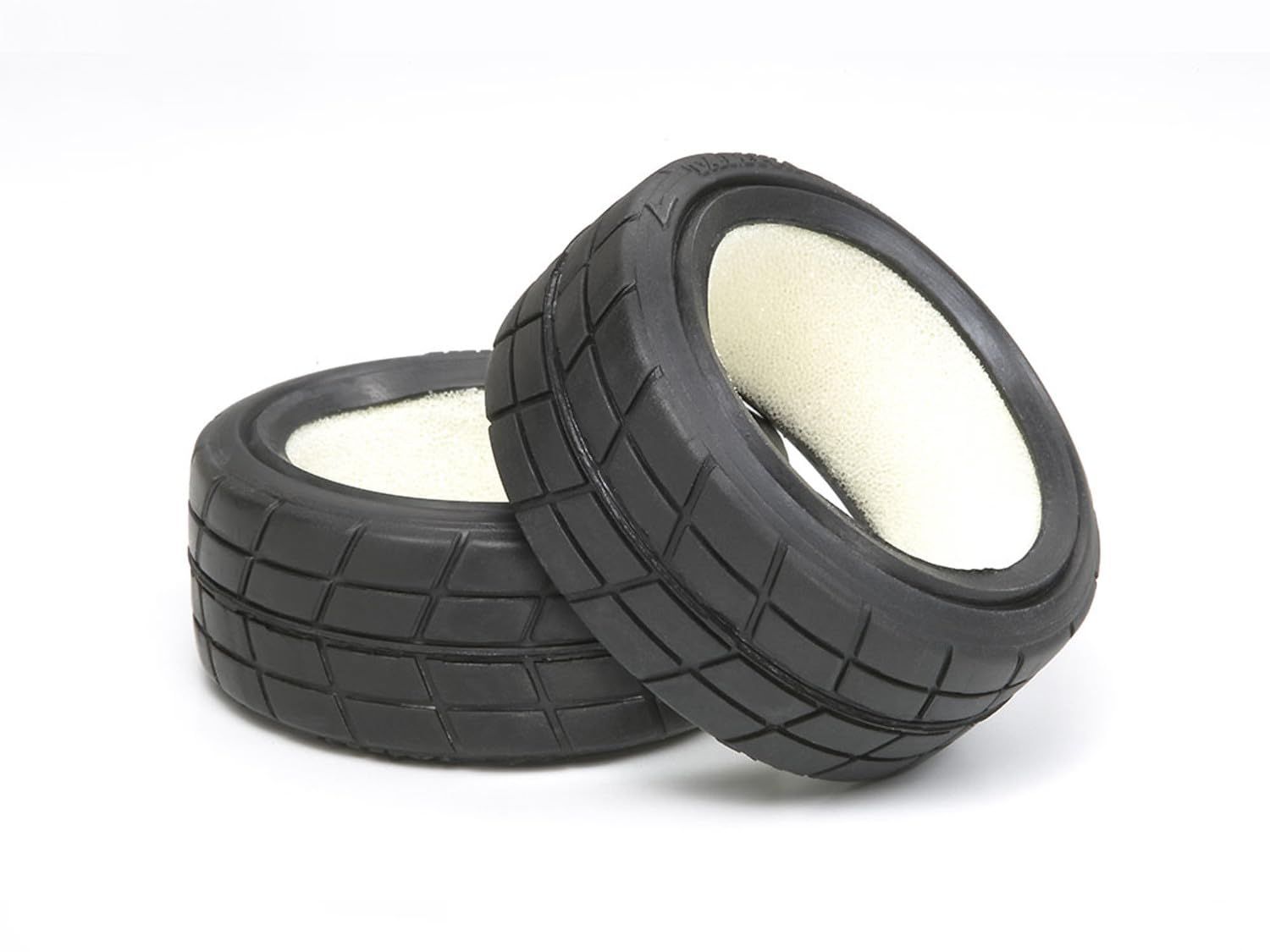 TAMIYA 300051023 – 1:10 Racing Profile Tyres, 24.5 mm, Pack of 2
