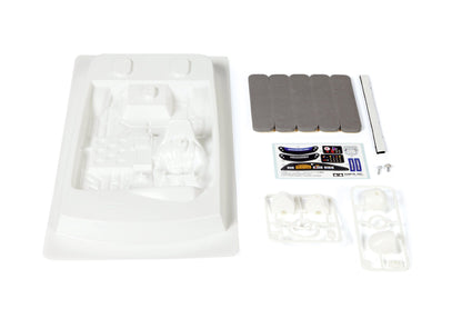Tamiya 300054298 1: 10 Touring Car Cockpit Set LHD
