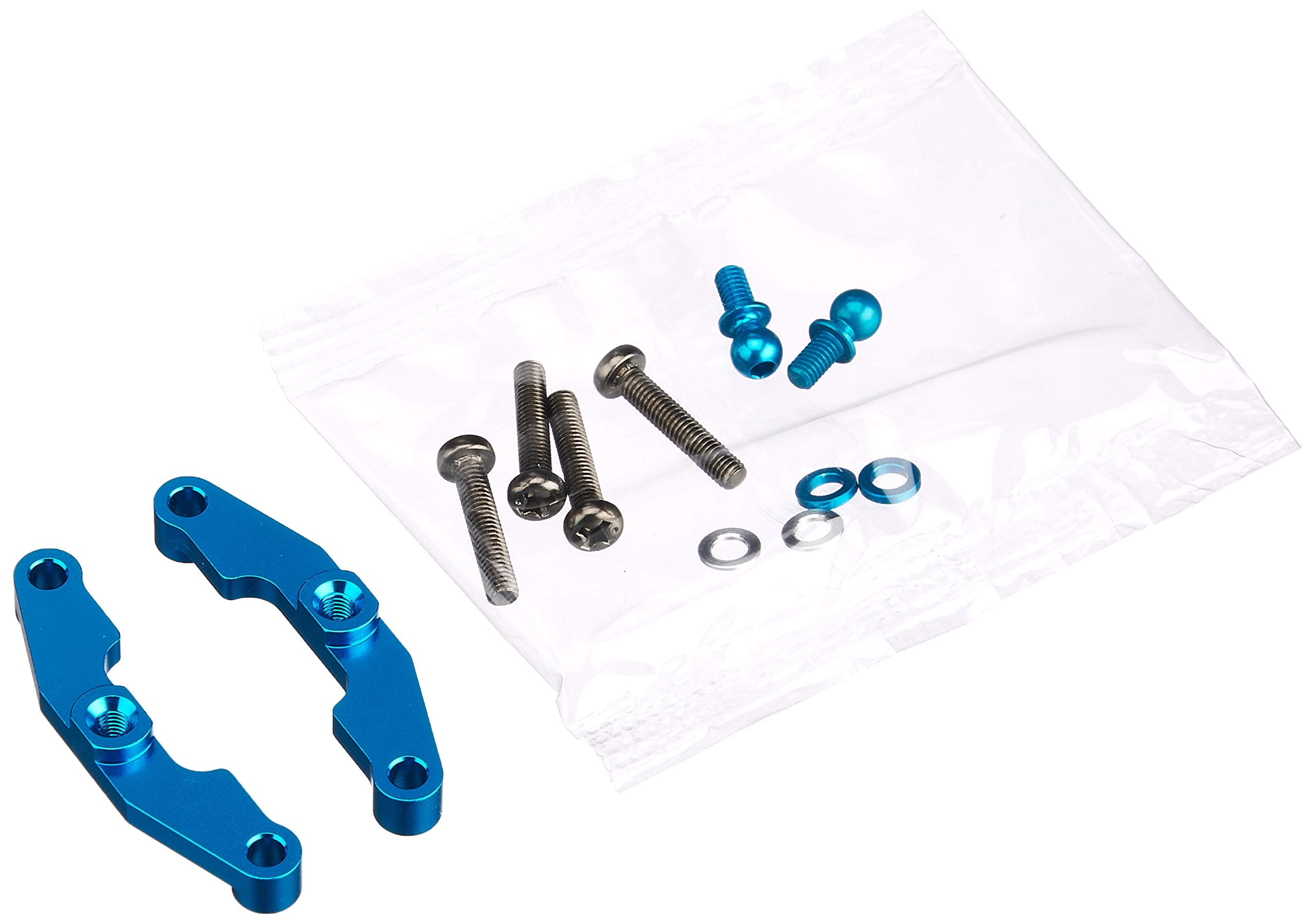 Tamiya 54651 - TT-02S aluminium suspension arm holder 2 upper front and rear, vehicles