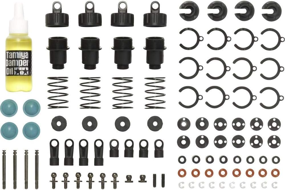 Tamiya 54753 TT-02 CVA Super Mini Shock Set (4 Pcs.) (TT02/TT02D/TT-02D
