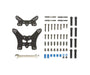 Tamiya 54754 TT-02B Carbon Damper Stays (Front & Rear) (Neo Scorcher/TT02B