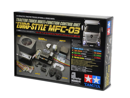 TAMIYA 300056523 1:14 MFC-03 Truck-Multifunktionseinheit, schwarz