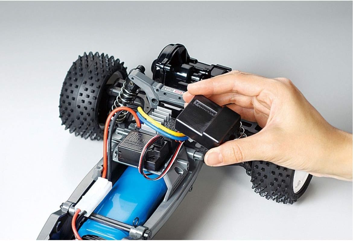 Tamiya 1:10 RC Neo Fighter Buggy DT-03-coche teledirigido, vehículo, modelismo, Kit para Montar, Hobby, Tinkering, Color Non renseigné (58587