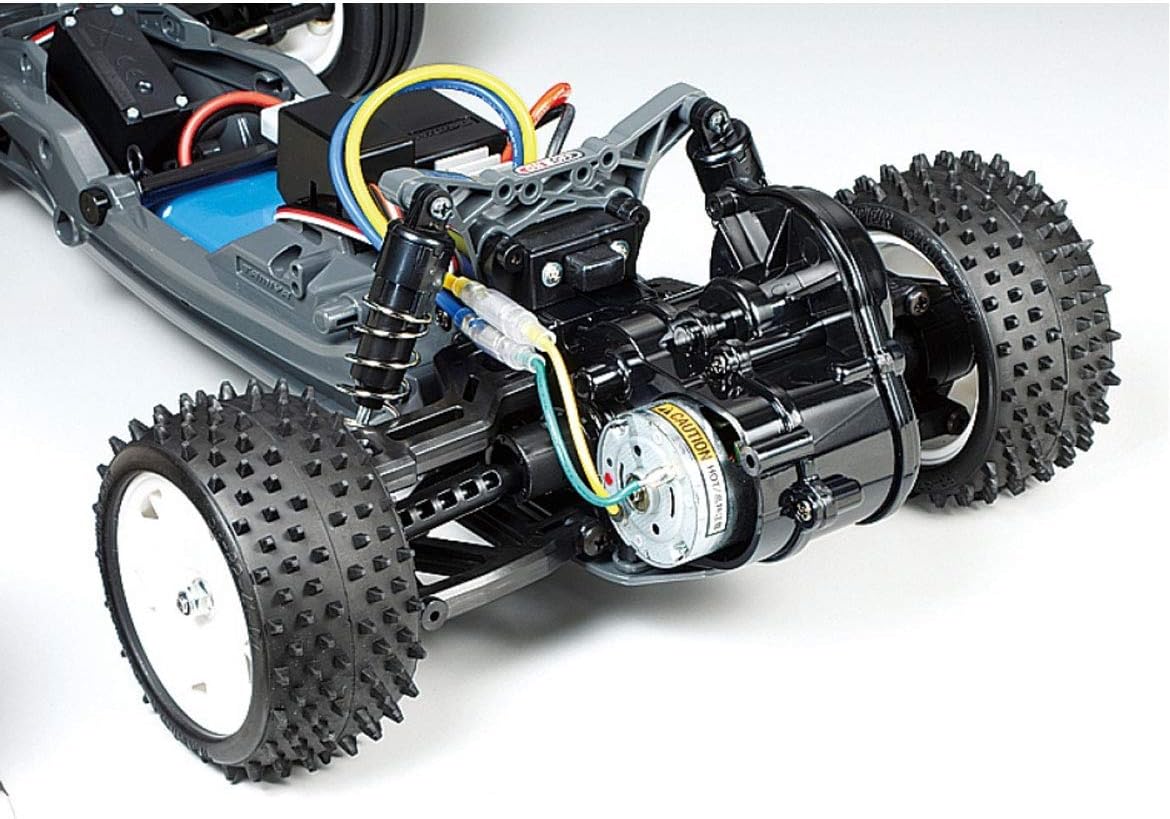 Tamiya 1:10 RC Neo Fighter Buggy DT-03-coche teledirigido, vehículo, modelismo, Kit para Montar, Hobby, Tinkering, Color Non renseigné (58587