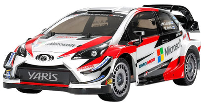 Tamiya Toyota RC 58659 Yaris Gazoo Racing WRC TT-02 1:10 Assembly Kit, Unvarnished