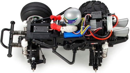 TAMIYA 58662 – 1:10 RC Comical Grasshopper WR-02CB, Remote Controlled Car/Vehicle, Model Building, Kit, Unvarnished
