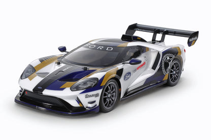 TAMIYA 58689 1:10 Ford GT Mk.II 2020 (TT-02), Remote Controlled car, RC Vehicle, Building, Assembly, kit Model, Multicoloured