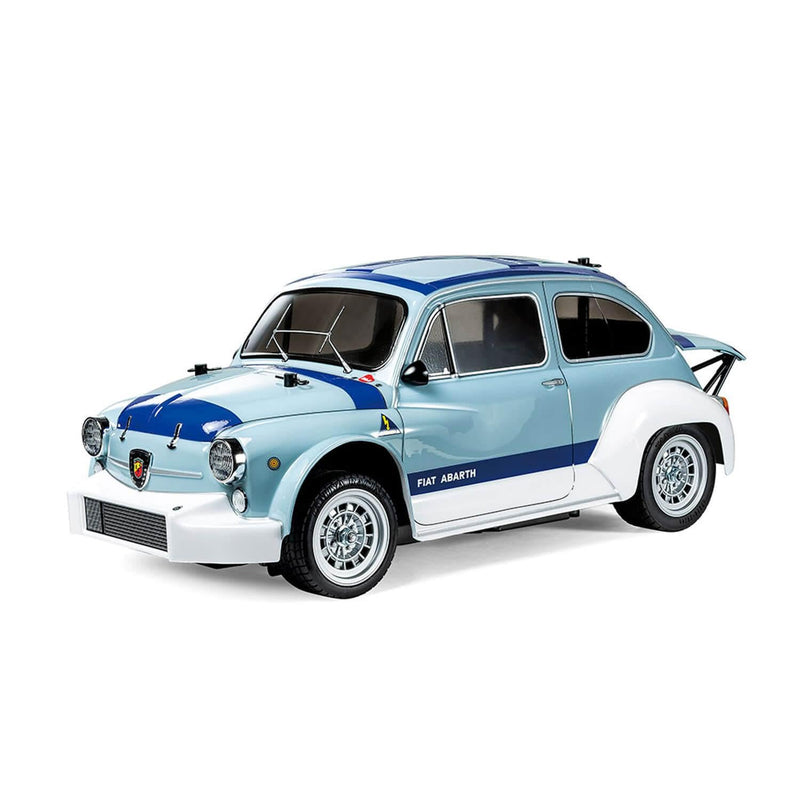 TAMIYA 58721 1:10 Fiat Abarth 1000TCR MB-01-Remote Controlled Car, Vehicle, Model Building, Assembly, Hobby, RC Kit, Unpainted