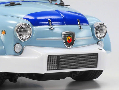 TAMIYA 58721 1:10 Fiat Abarth 1000TCR MB-01-Remote Controlled Car, Vehicle, Model Building, Assembly, Hobby, RC Kit, Unpainted