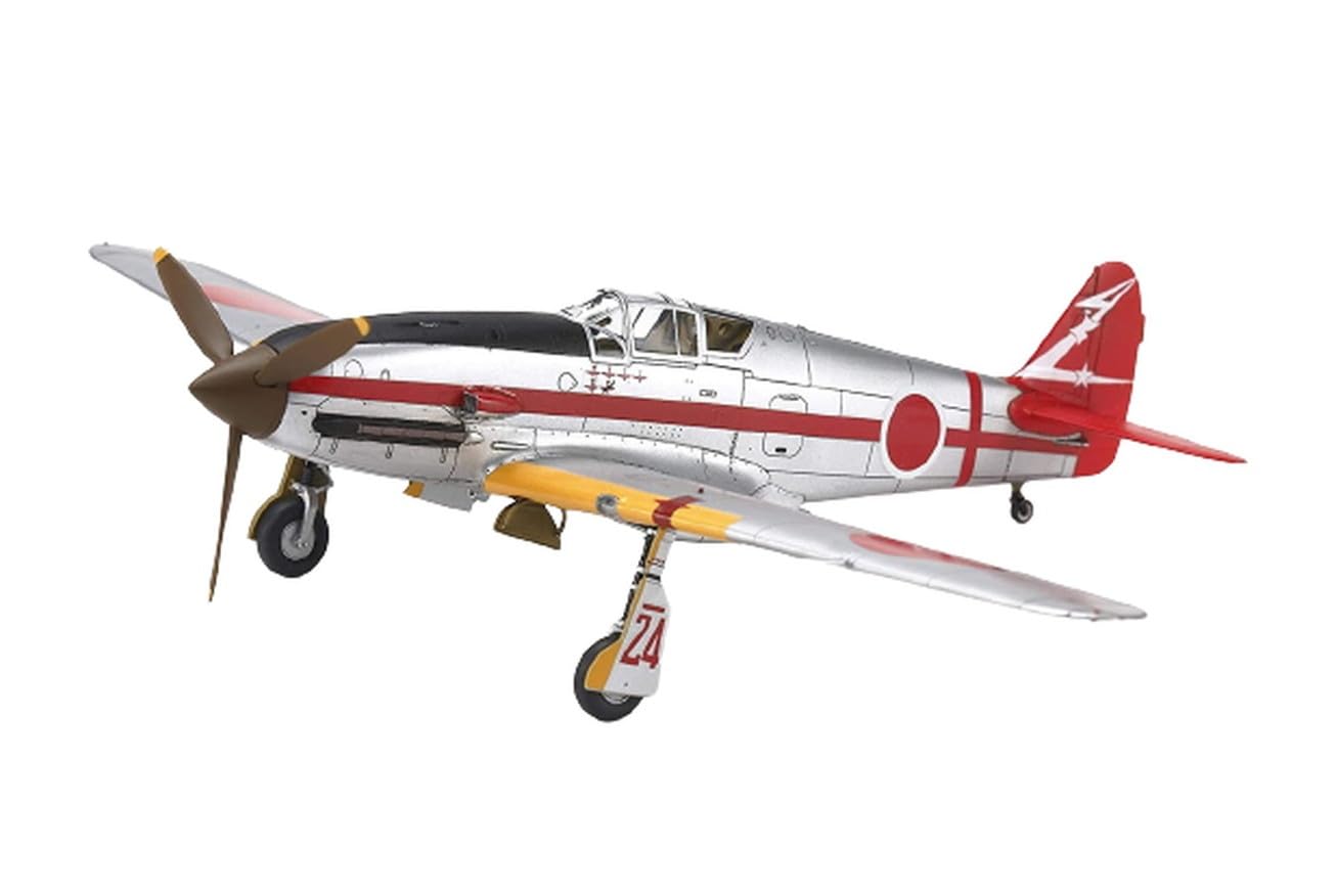 TAMIYA- Ki 61 ID vehículo 60789-Maqueta de construcción de plástico (Escala 1:72, Ki-61-Id Hien), Color Plateado (TAM60789