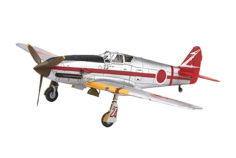 TAMIYA- Ki 61 ID vehículo 60789-Maqueta de construcción de plástico (Escala 1:72, Ki-61-Id Hien), Color Plateado (TAM60789