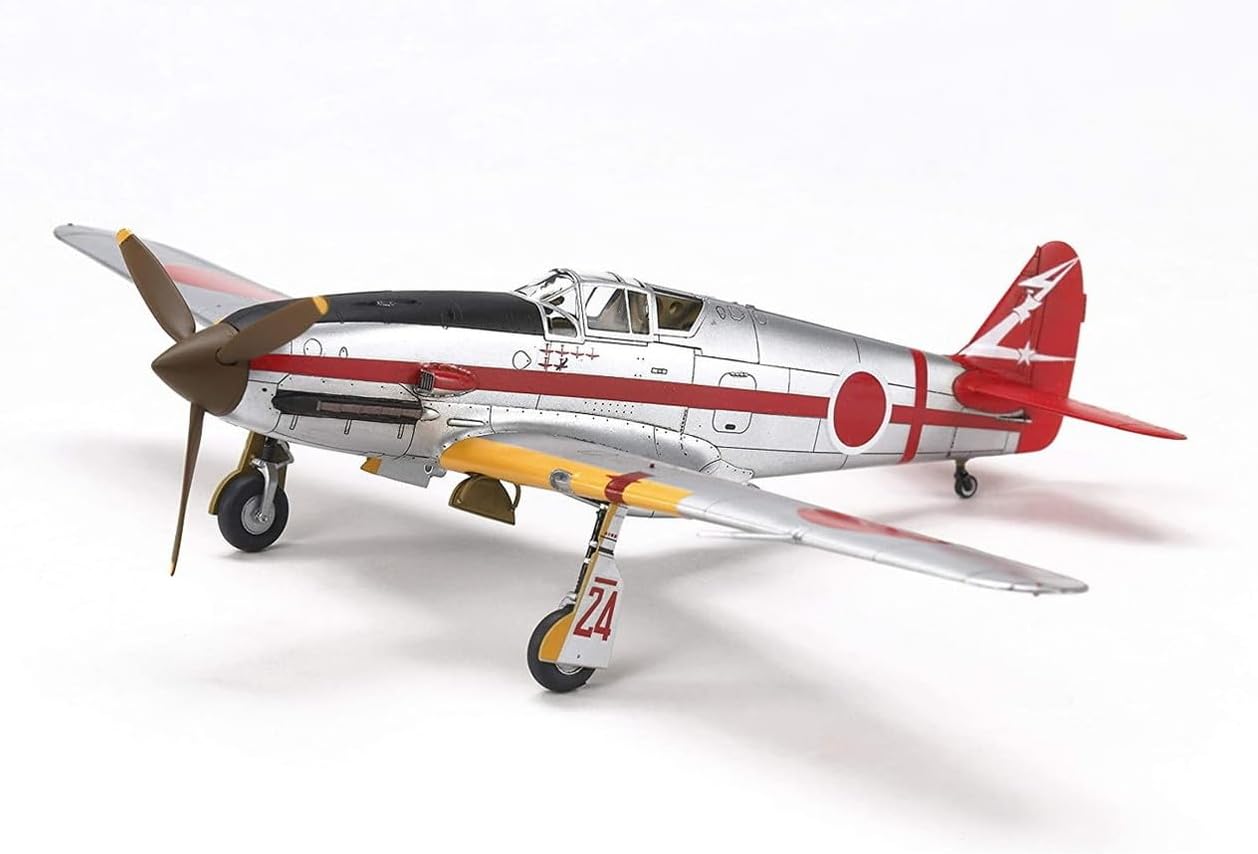 TAMIYA- Ki 61 ID vehículo 60789-Maqueta de construcción de plástico (Escala 1:72, Ki-61-Id Hien), Color Plateado (TAM60789