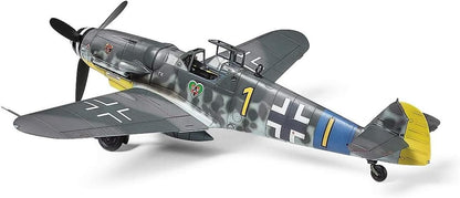 Tamiya 60790 – 1:72 Bf-109 G-6 Messerschmitt, model making, plastic kit, hobby, crafts, gluing, model building kit, model, assembly. Unvarnished