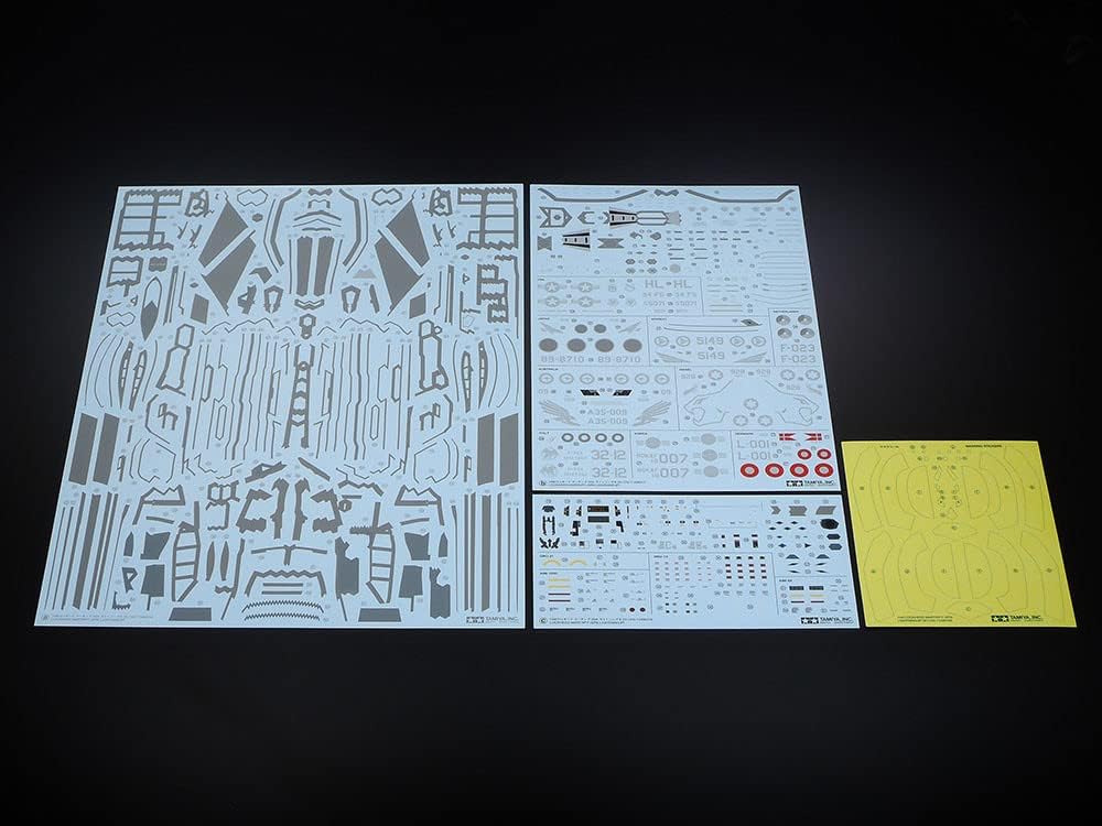 TAMIYA 61124 1:48 US F-35A Lightning II, True-to-Original Replica Plastic Kit, Crafts, Model Kit, Assembly, Unpainted, Multicoloured