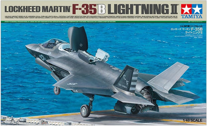 TAMIYA 61125 1:48 US F-35B Lightning II-Faithful Replica, Plastic, Crafts, Model kit, Assembly, unpainted