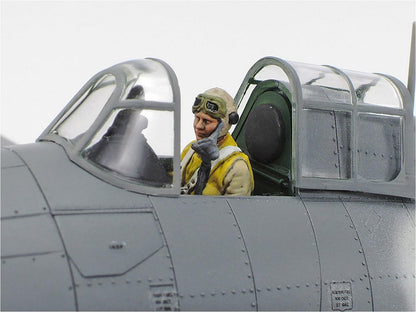 TAMIYA 61126 1:48 US Grum. FM-1 Wildcat/Martlet Mk.V, Plastic, Military Kit, Stand Model Building, Unvarnished