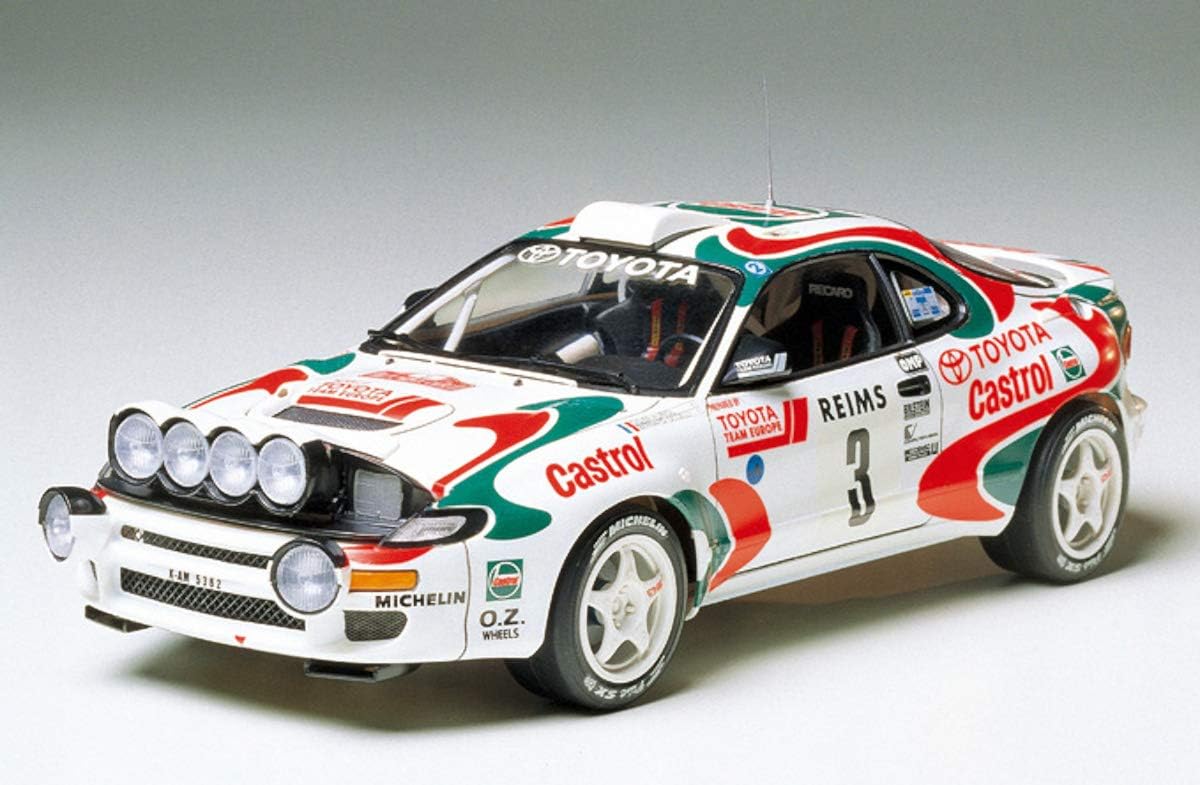 Tamiya Toyota Fahrzeug 24125 – 1:24 Castrol Celica, Model Building, Crafts, Hobby, Gluing, Plastic Construction Kit, Unvarnished