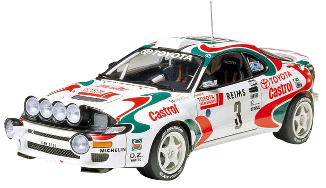Tamiya Toyota Fahrzeug 24125 – 1:24 Castrol Celica, Model Building, Crafts, Hobby, Gluing, Plastic Construction Kit, Unvarnished