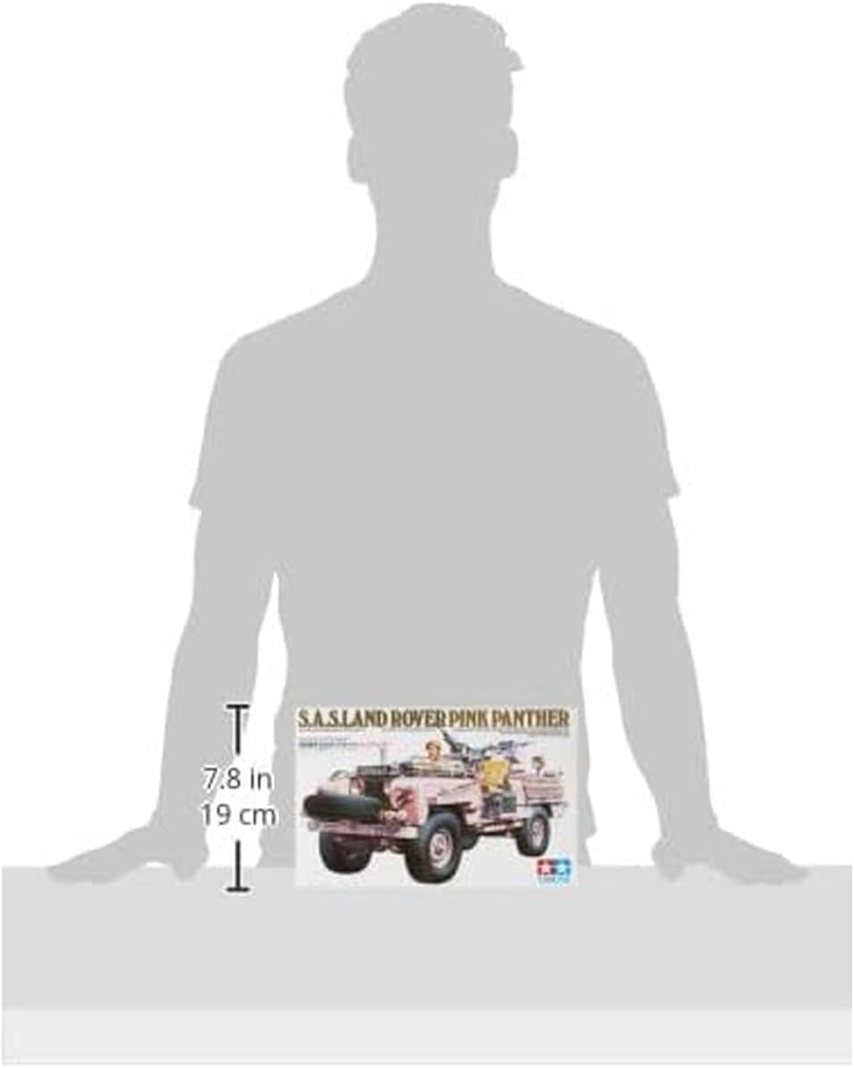 Tamiya 300035076-1:35 WWII British SAS Land Rover Pink Panther (1