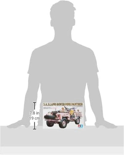 Tamiya 300035076-1:35 WWII British SAS Land Rover Pink Panther (1