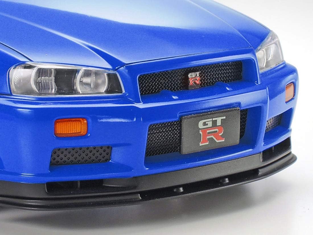 Tamiya 1/24 Sports Car | Model Building Kits | No.210 Nissan Skyline GT-R Spec V (R34) 24210  (Japan Import