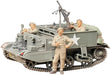 Tamiya- Universal Carrier MK.II Model Kit Pistola, Color Negro, 118mm Length (35175