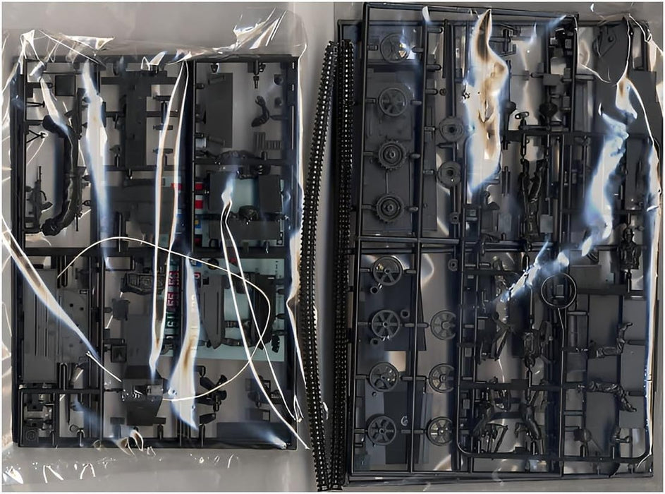 Tamiya- Universal Carrier MK.II Model Kit Pistola, Color Negro, 118mm Length (35175