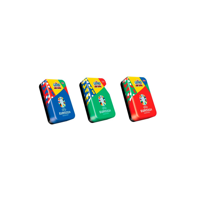 Topps Official Euro 2024 Match Attax - Mega Tin 1 - Hot Shots - contains 44 EURO 2024 Match Attax cards plus 4 exclusive Hot Shots Limited Edition cards! Mega Tin Hot Shots