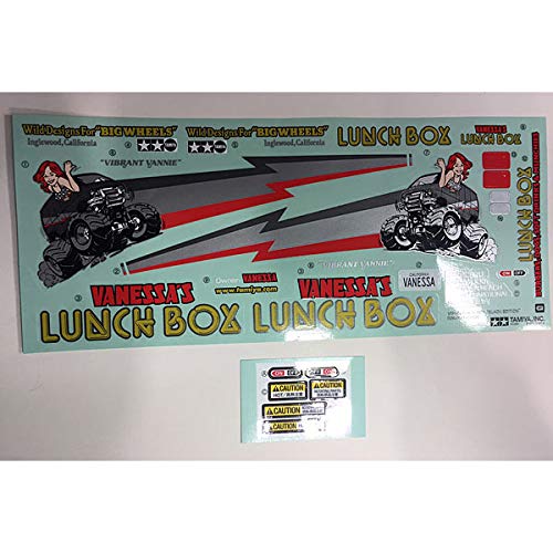 Sticker For Lunch Box Black