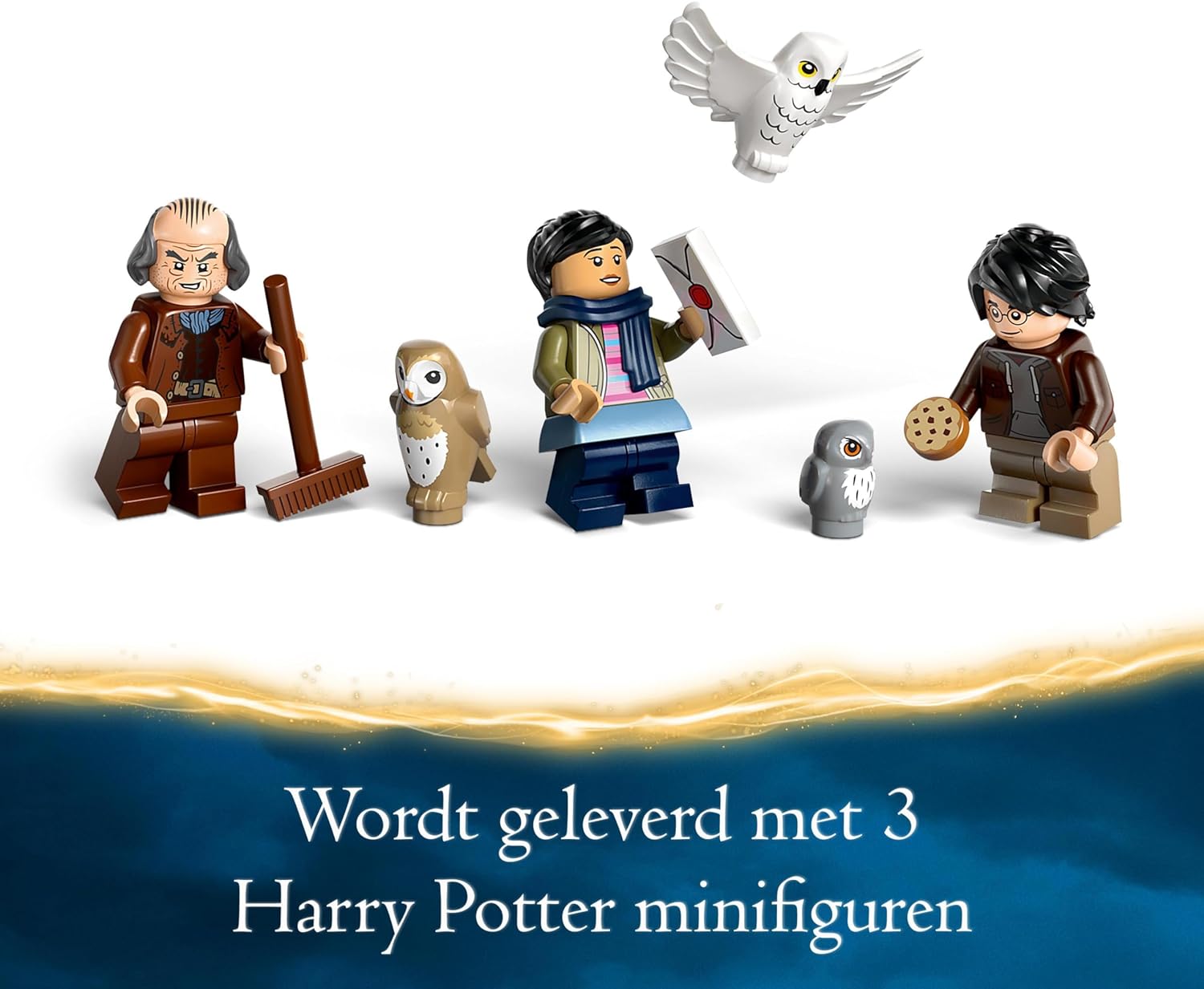 LEGO Harry Potter Hogwarts Castle Owlery, Building Toy for 8 Plus Year Old Kids, Girls & Boys, Role-Play Set Includes 3 Character Minifigures, plus 4 Owl Figures, Wizarding World Gift Idea 76430